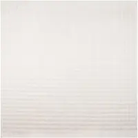 vidaXL Områdesmattor Fyrkantig SIROLO Kräm 200 x 200 cm Polyester