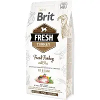Brit Fresh kalkon med ärtor light fit &amp; slim 2,5 kg