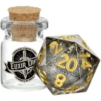Fanroll Försvinnande Olja D20 Elixir Flytande Kärna Tärning 1