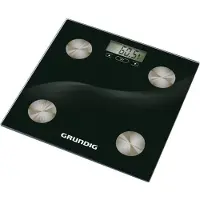 Grundig digital personvåg kroppsanalyserande 180 kg / badrumsvåg kroppsfettanalys / digital kroppsvåg