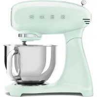 Smeg 50''s Style Köksmaskin SMF05PGEU Pastellgrön, Stativmixer, Grön, Vispning, Mixning, Whisking, 1 m, 4,8 l, Pastel green