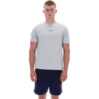 Reebok Mitcham Frnt Bk Logo T-shirt Med Korta ärmar