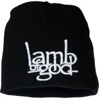 Ginza.se Lamb Of God: Unisex Beanie Hat/Logo 2 (Black)