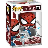 Funko POP! Spider-man 2 Peter Parker-dräkt Figur
