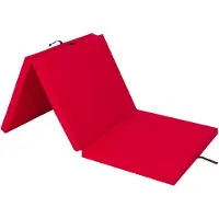 Hobbygarden hopfällbar madrass ALEX - XL - RED
