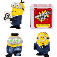 Minions Despicable Me 4-4 Figur Packs AVL Squad | 2 tum samlarobjekt | Pack har 3 siffror synliga plus en verraskning Figur dold