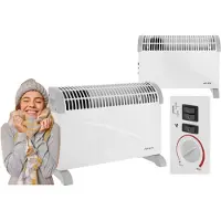 Volteno konvektor med fläkt 2000W vit