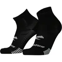 Brooks Socks Ghost Lite Quarter 2-Pack Black, Size S