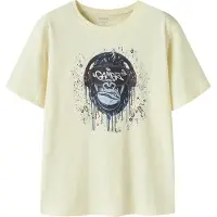 Name it T-shirt - NkmVictor - Pear Sorbet/Monkey Spelare - - 6 år (116) - T-shirt