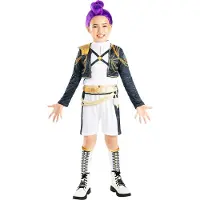 Rubies Maskeradkläder - Kpop Demon Hunters - Deluxe Rumi Golden - - 11-13 år (146-158) - Maskeradkläder