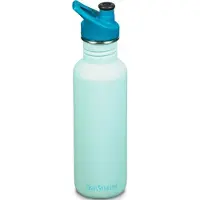Klean Kanteen Kanteen Classic (mit Sport Cap), 800ml/27oz, Blue Tint