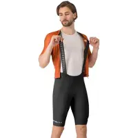 Castelli Espresso 2 Black bib shorts, Size XXL