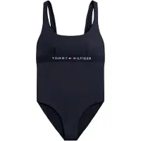 Tommy Hilfiger Underwear Baddräkt mörkblå / eldröd / vit