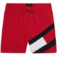 Tommy Hilfiger Underwear Badshorts marinblå / röd / vit