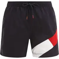 Tommy Hilfiger Underwear Badshorts marinblå / röd / vit