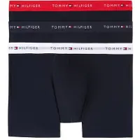 Tommy Hilfiger Underwear Boxershorts 'Essentials' röd / svart / vit