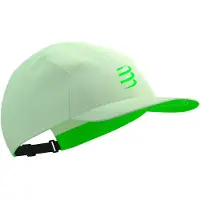Compressport - Trail running kläder - 5 Panel Cap Lime för Unisex - Grön