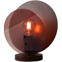 Its Bordslampa Toledo, Brun / rost, Sovrum, Glas, Modern, Bordslampa