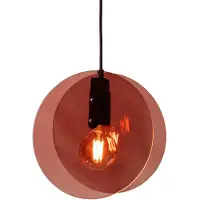 It´s about RoMi Hänglampa Toledo, Brun / rost, Sovrum, Glas, Modern, Pendellampa