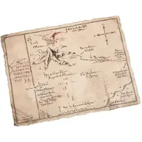 Weta Workshop The Hobbit Thorin´s Map Affisch