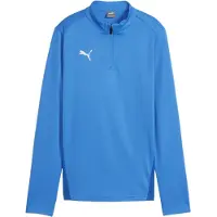 Puma Träningströja teamGOAL 1/4 Blixtlås - Blå Dam, storlek X-Large