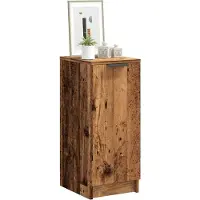 vidaXL Skoskåp åldrat trä 29,5x35x70 cm konstruerat trä