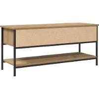 vidaXL TV-bänkset Artisan Ek 100 x 35 x 45 cm Konstruerat trä