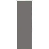vidaXL Rullgardin mörkläggning grå 60x175 cm tyg bredd 55,7 cm
