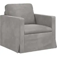 vidaXL Soffa Ljusgrå 78 x 78 x 80 cm Sammet