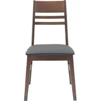 vidaXL Matstolar 2 pcs Ljusbrun 43 x 54 x 89 cm Massiv Gummiträ