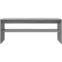 vidaXL TV-skåp Grå Sonoma 100 x 35 x 40 cm Konstruerat trä