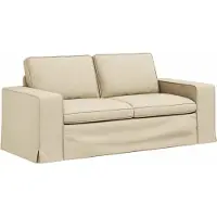 vidaXL Soffa Kräm 182 x 80 x 82 cm tyg