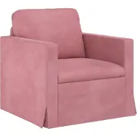 vidaXL Soffa Rosa 78 x 78 x 80 cm Sammet