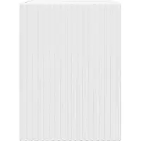 vidaXL TV Vägghylla Glansig Vit 30 x 31 x 40 cm Konstruerat trä