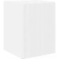 vidaXL TV Vägghylla 2 pcs Vit 30 x 31 x 40 cm Konstruerat trä