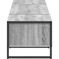 vidaXL TV-skåp Grå Sonoma 170.5 x 36 x 30.5 cm Konstruerat trä
