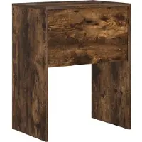 vidaXL Skrivbord Rökt ek 60 x 40 x 76 cm