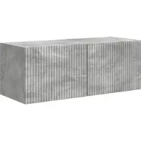 vidaXL TV Vägghylla Betong 78,5 x 31 x 29,5 cm Konstruerat trä