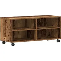 vidaXL TV-skåp Brun 90 x 35 x 40,5 cm Konstruerat trä