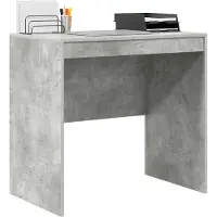 vidaXL Skrivbord Betonggrå 80 x 50 x 76 cm