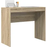 vidaXL Skrivbord Sonoma-ek 90 x 40 x 76 cm