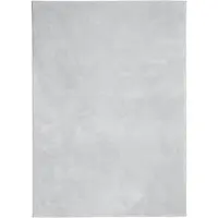 vidaXL Mjuk matta HUARTE med kort lugg tvättbar grå 240x340 cm