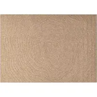 vidaXL Områdesmattor Moiré AGIRA Naturfärg 280 x 200 cm Polyester