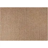 vidaXL Områdesmattor Rektangulär AGIRA Naturfärg 170 x 120 cm