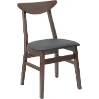 vidaXL Matstolar 2 pcs Ljusbrun 42 x 47,5 x 81 cm Massiv Gummiträ