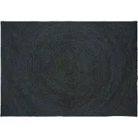 vidaXL Områdesmattor Rektangulär Mörkgrå 200 x 290 cm Jute
