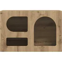 vidaXL TV-skåp Artisan Ek 60 x 35 x 40 cm Konstruerat trä