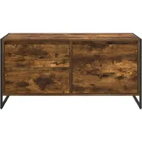 vidaXL TV-skåp med låda Rökek 100 x 36 x 49.5 cm Konstruerat trä