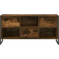 vidaXL TV-skåp med låda Rökek 100 x 36 x 49,5 cm Konstruerat trä