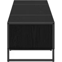 vidaXL TV-skåp Svart Ek 170.5 x 36 x 30.5 cm Konstruerat trä